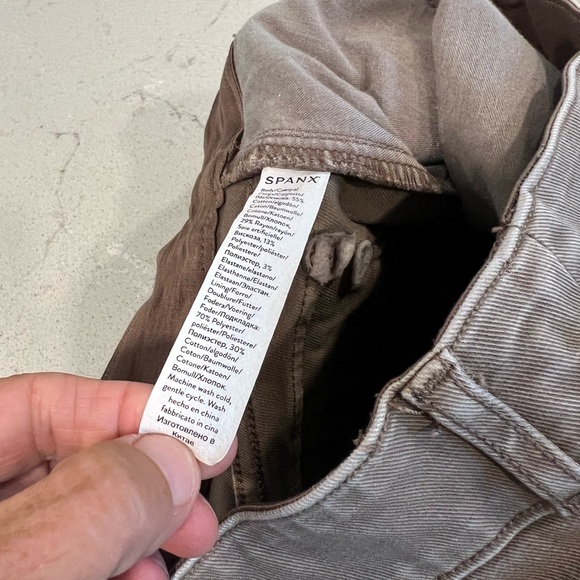 Spanx twill pants, straight leg - Picture 4 of 6